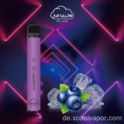 Xcool Dampf 1000 Puffs Einweg-Pod Vapes Bang